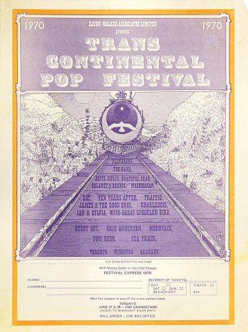 Festival Express Handbill