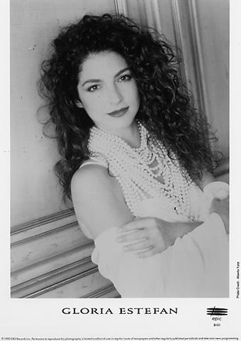 Gloria Estefan Promo Print