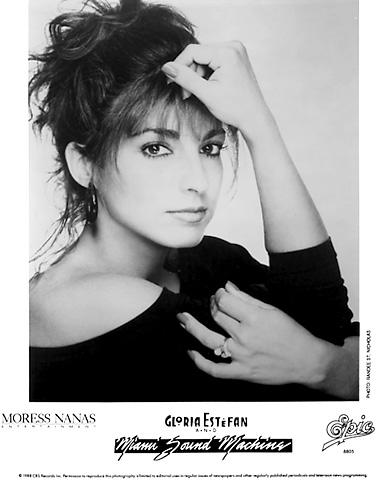 Gloria Estefan Promo Print