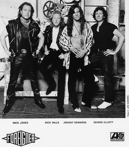 Foreigner Promo Print