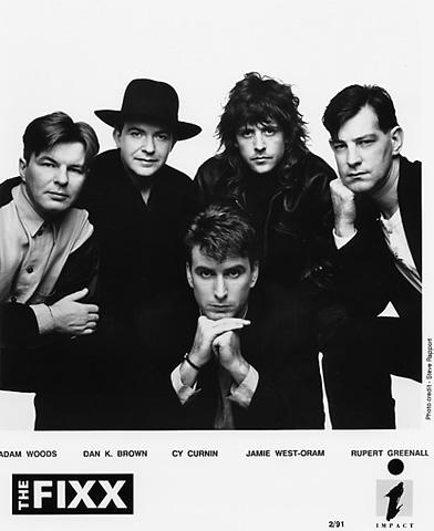 The Fixx Promo Print
