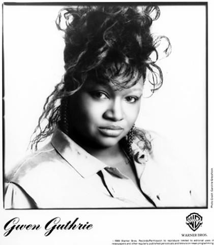 Gwen Guthrie Promo Print