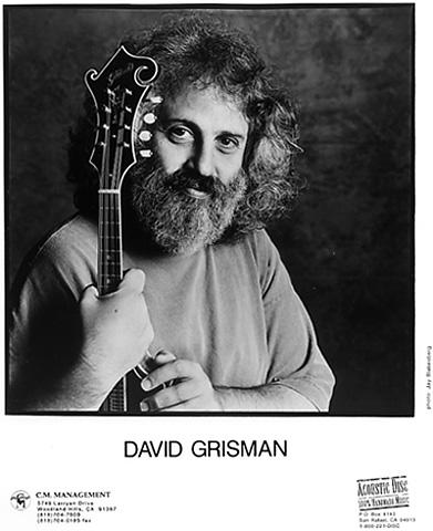 David Grisman Promo Print