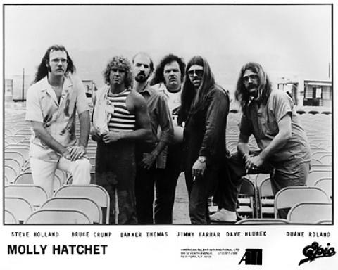 Molly Hatchet Promo Print