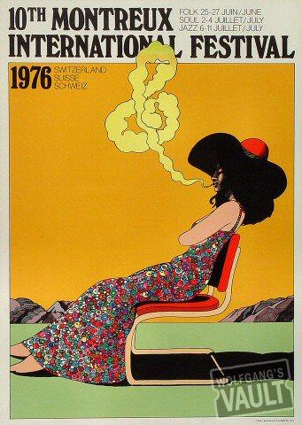 10th Montreux International Festival Poster