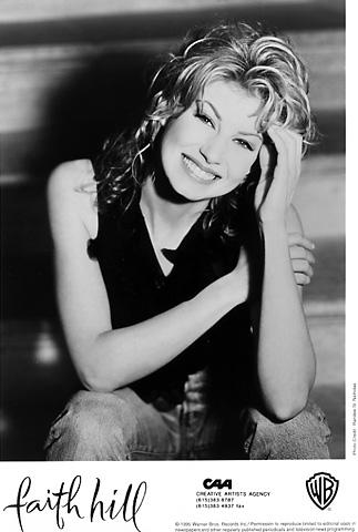 Faith Hill Promo Print