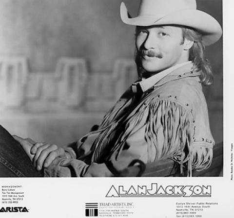 Alan Jackson Promo Print