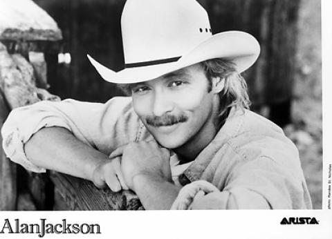 Alan Jackson Promo Print
