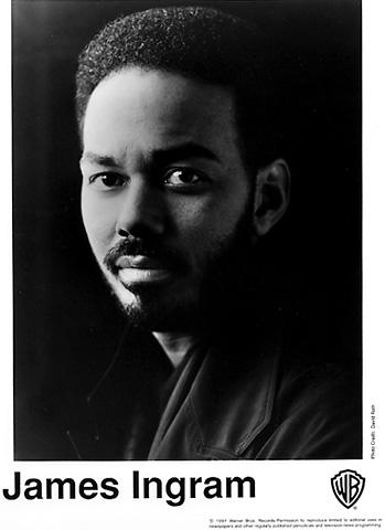 James Ingram Promo Print