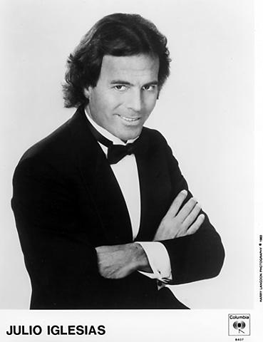 Julio Iglesias Promo Print