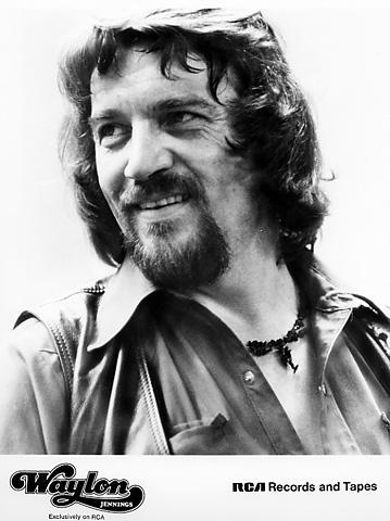 Waylon Jennings Promo Print