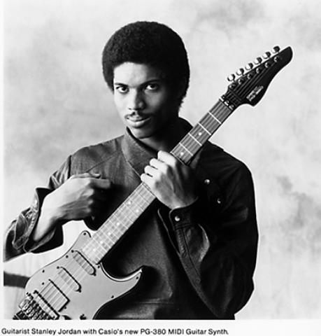Stanley Jordan Promo Print