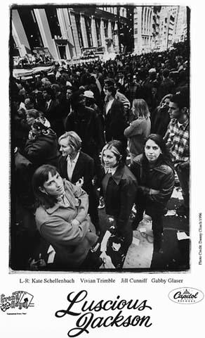 Luscious Jackson Promo Print