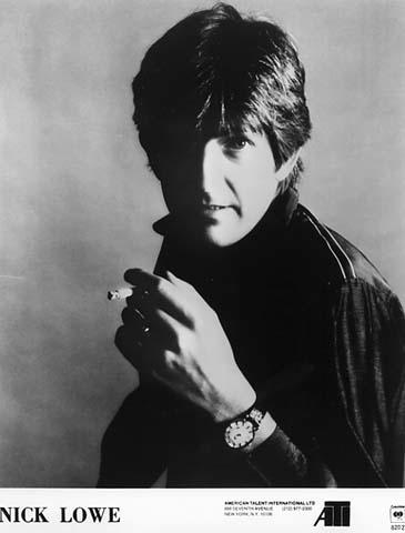 Nick Lowe Promo Print