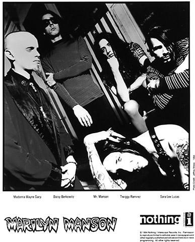 Marilyn Manson Promo Print