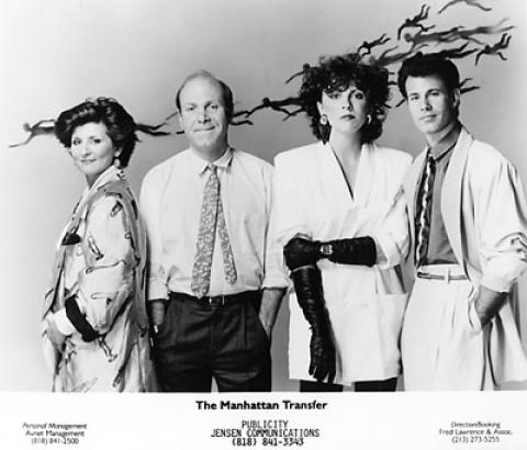 Manhattan Transfer Promo Print