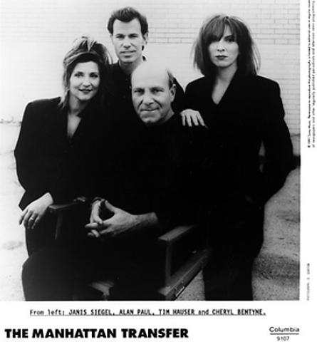 Manhattan Transfer Promo Print