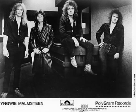 Yngwie J. Malmsteen Promo Print