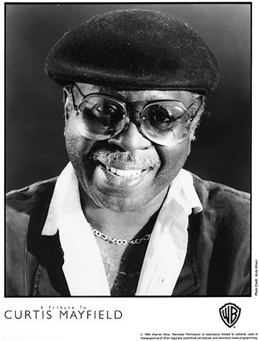 Curtis Mayfield Promo Print