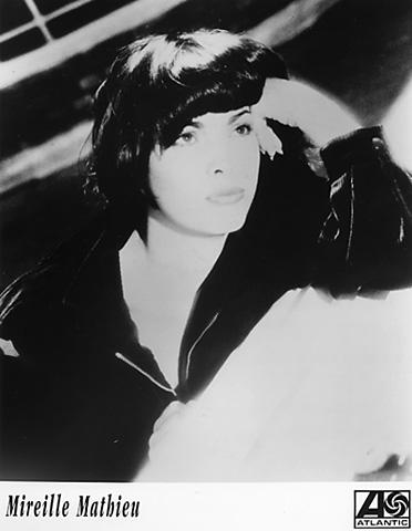 Mireille Mathieu Promo Print