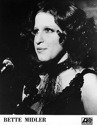 Bette Midler Promo Print