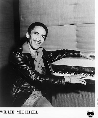 Willie Mitchell Promo Print