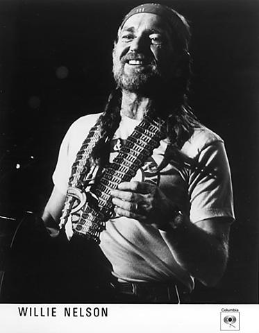 Willie Nelson Promo Print