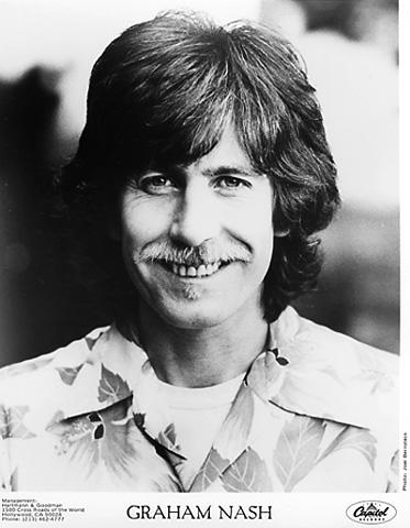 Graham Nash Promo Print