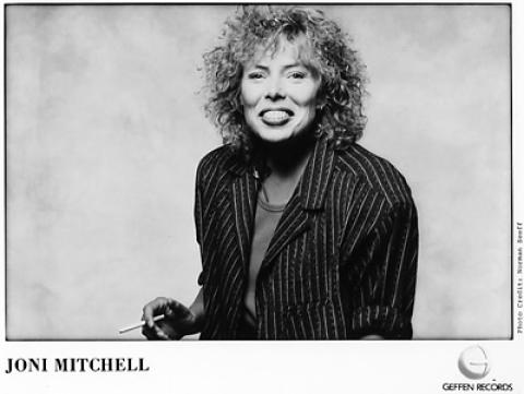Joni Mitchell Promo Print