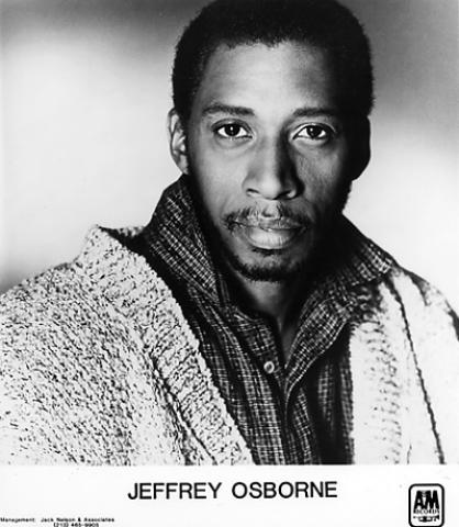 Jeffrey Osborne Promo Print