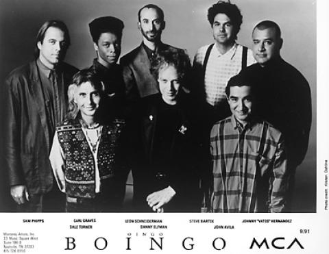 Oingo Boingo Promo Print
