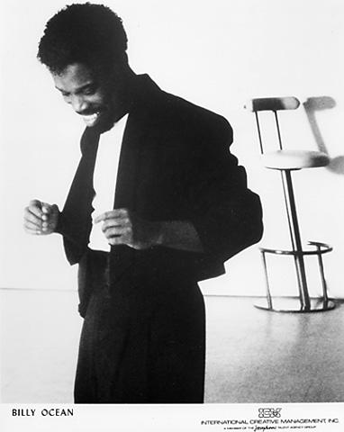 Billy Ocean Promo Print