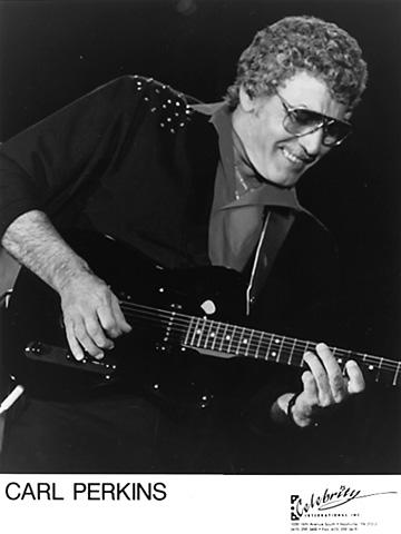 Carl Perkins Promo Print