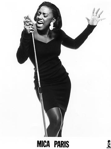 Mica Paris Promo Print