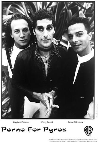 Porno For Pyros Promo Print