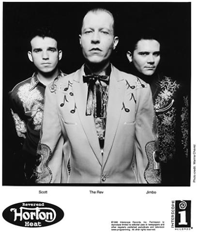 Reverend Horton Heat Promo Print