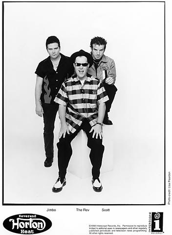 Reverend Horton Heat Promo Print