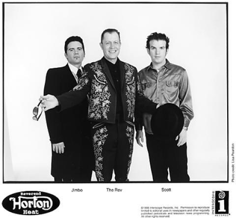 Reverend Horton Heat Promo Print