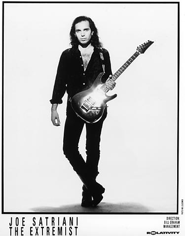 Joe Satriani Promo Print