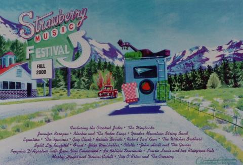 Strawberry Music Festival Poster