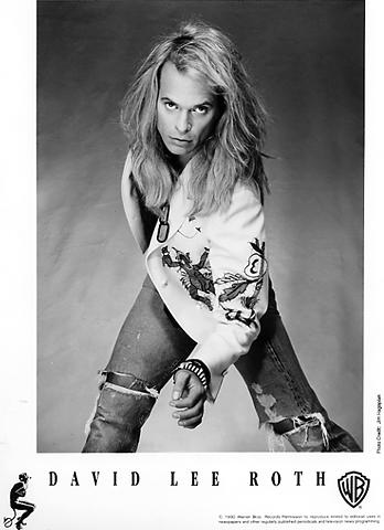 David Lee Roth Promo Print