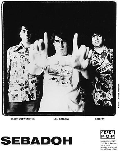 Sebadoh Promo Print