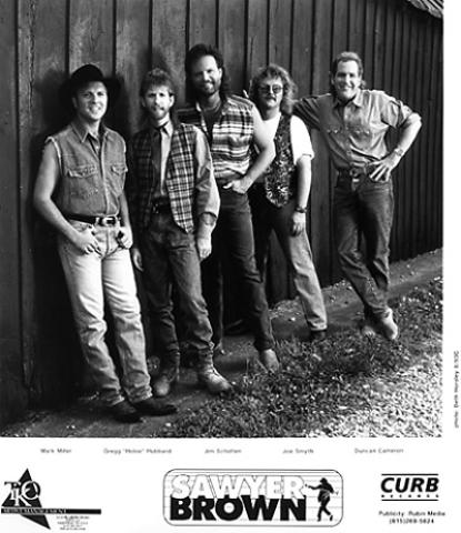 Sawyer Brown Promo Print
