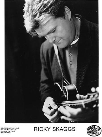 Ricky Skaggs Promo Print