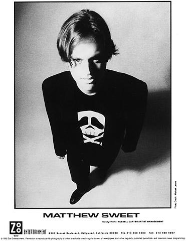 Matthew Sweet Promo Print