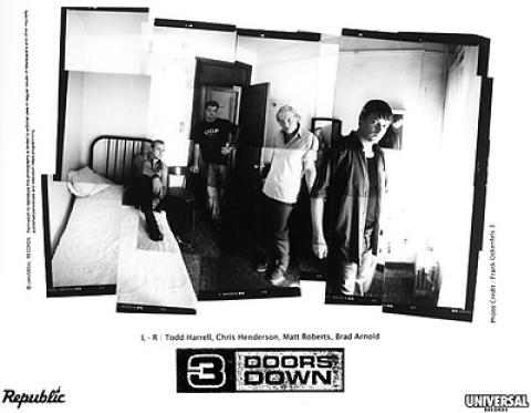 3 Doors Down Promo Print