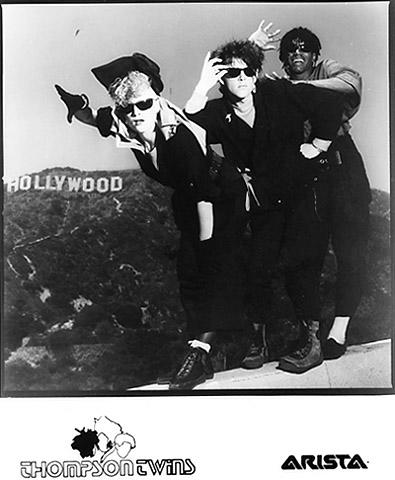Thompson Twins Promo Print