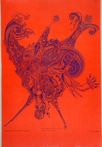 Sophisticated Smashed Turkey Poster