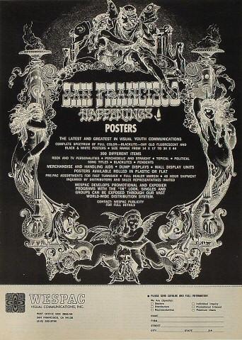 San Francisco Happenings Poster Poster