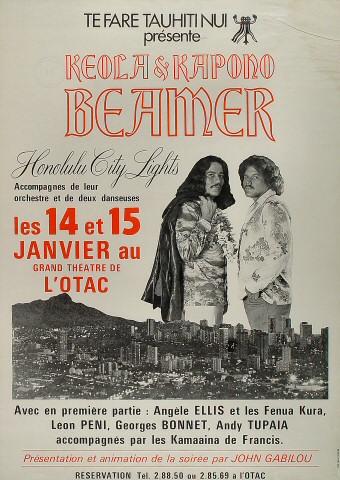 Keola and Kapono Beamer Poster